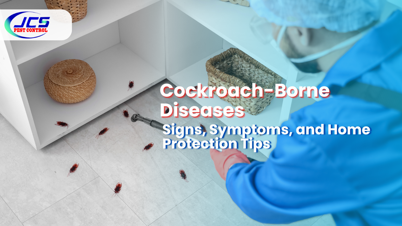 Cockroach-Borne Diseases: Signs, Symptoms, and Home Protection Tips