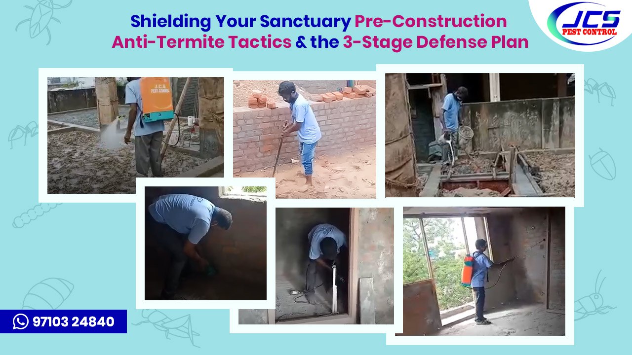 Shielding Your Sanctuary: Pre-Construction Anti-Termite Tactics and the 3-Stage Defense Plan