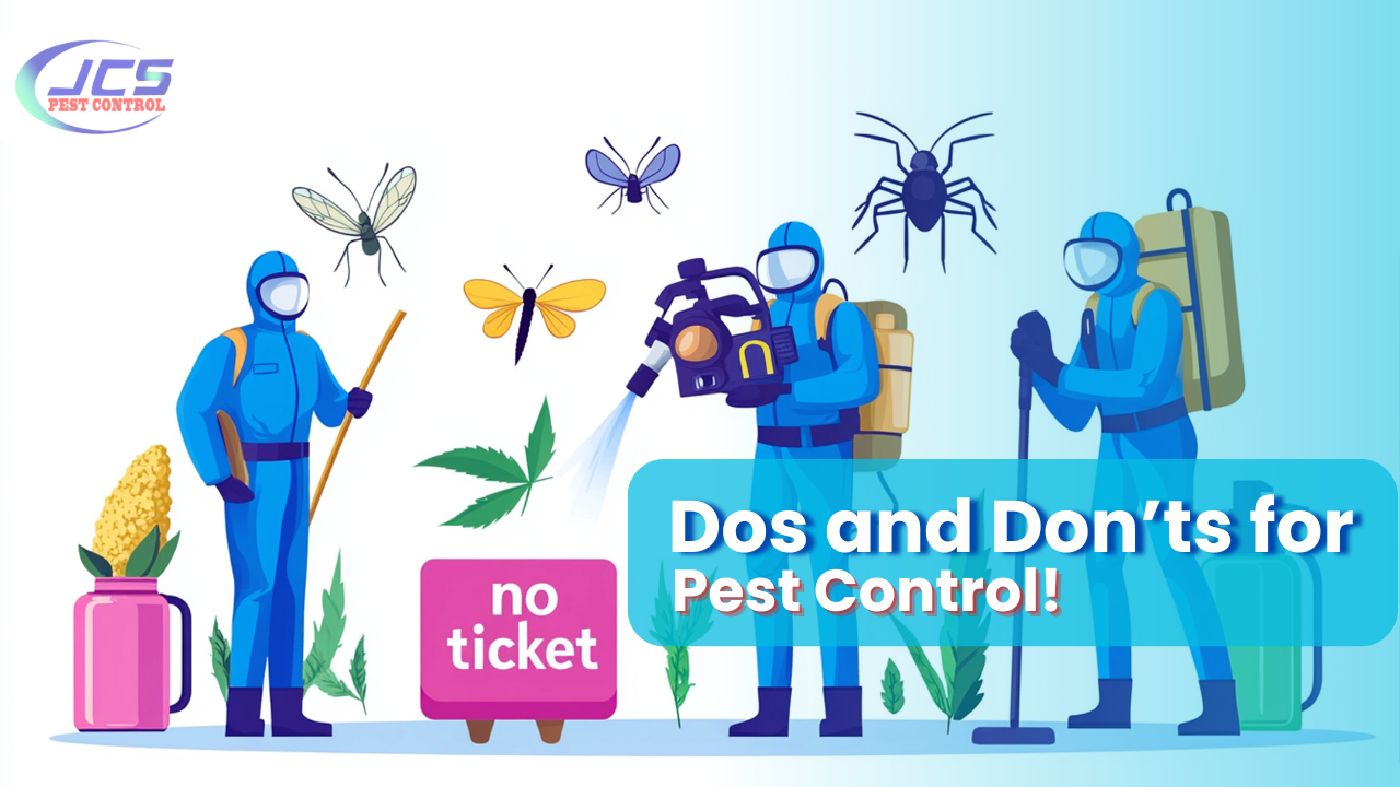 5 Must-Know Dos and Don’ts for Quick Pest Control