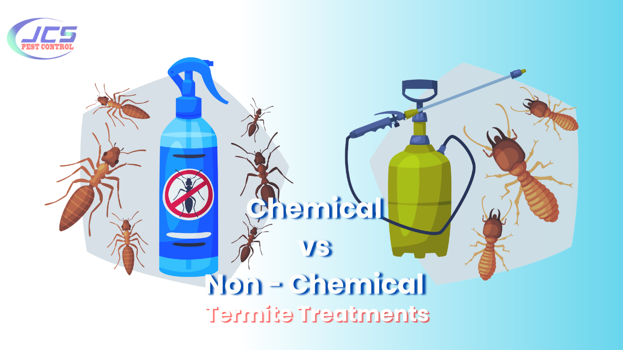 Non-Chemical vs Chemical Termite Treatment: What’s the Difference?