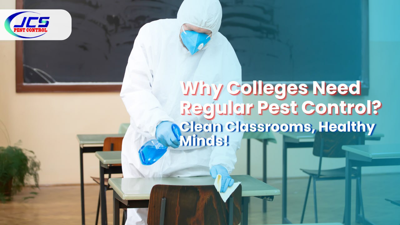 Why Colleges Need Regular Pest Control for Student Safety?