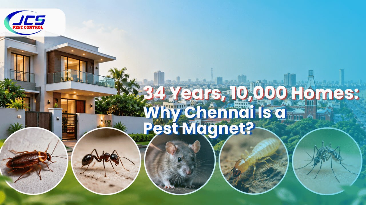34 Years, 10,000 Homes: What We've Learned About Chennai's Toughest Pests